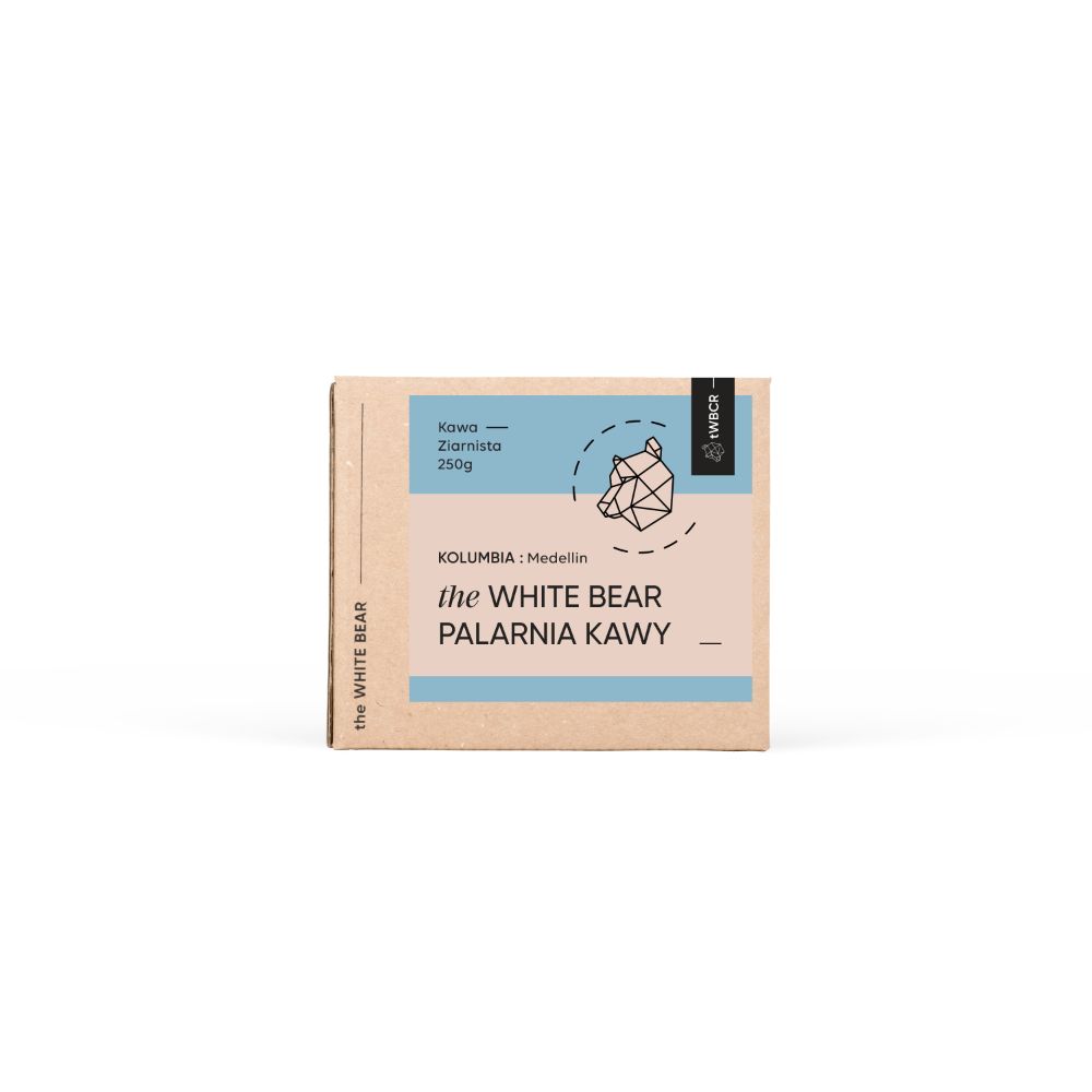 Kolumbia Medellin 250g kawa ziarnista świeżo palona