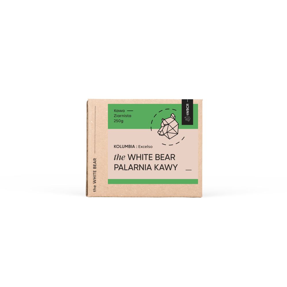Kolumbia Excelso 250g kawa ziarnista świeżo palona