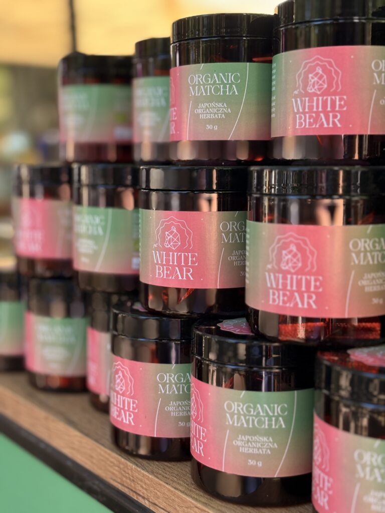 organic matcha the white bear