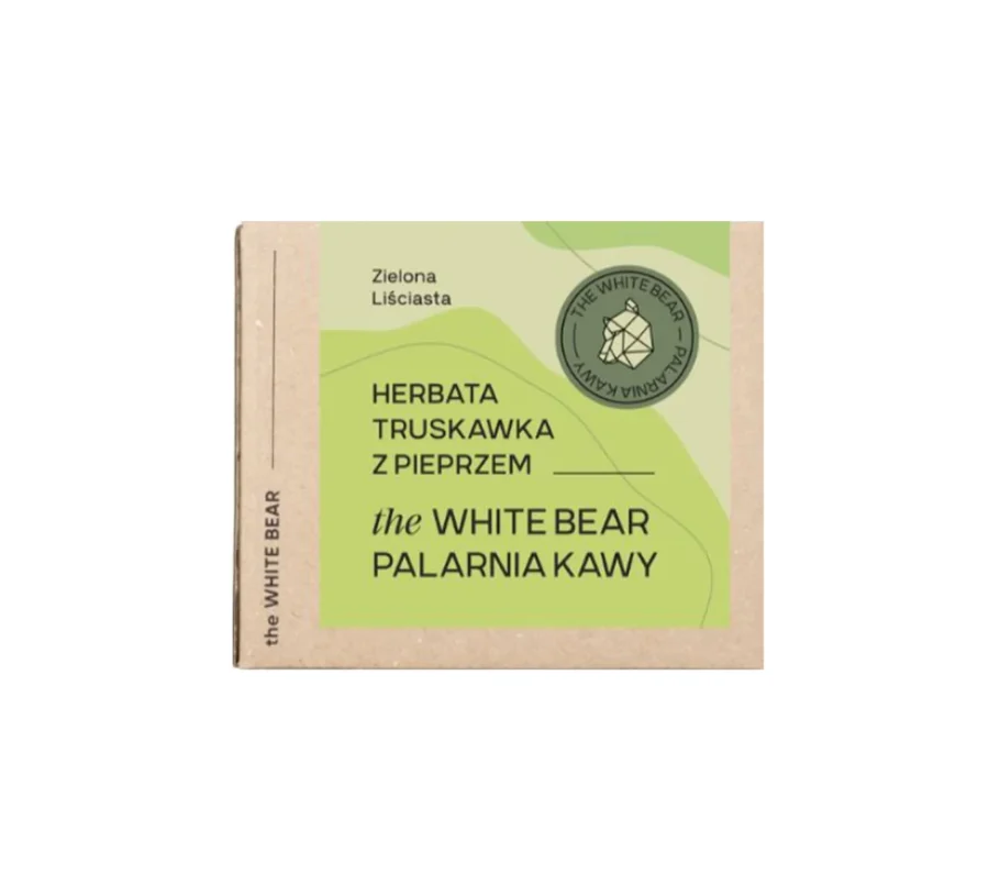 Herbata Zielona Truskawka z Pieprzem 100g